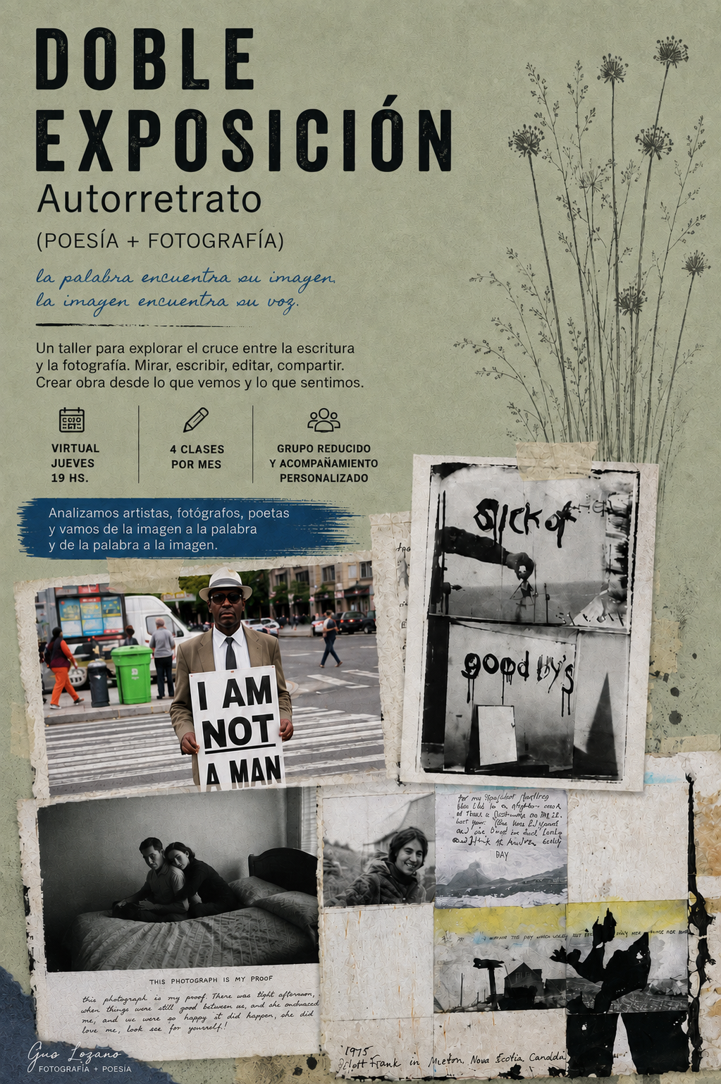 Autorretratos — Taller de fotografía y poesía